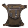 Men Canvas Waist Drop Leg Bag